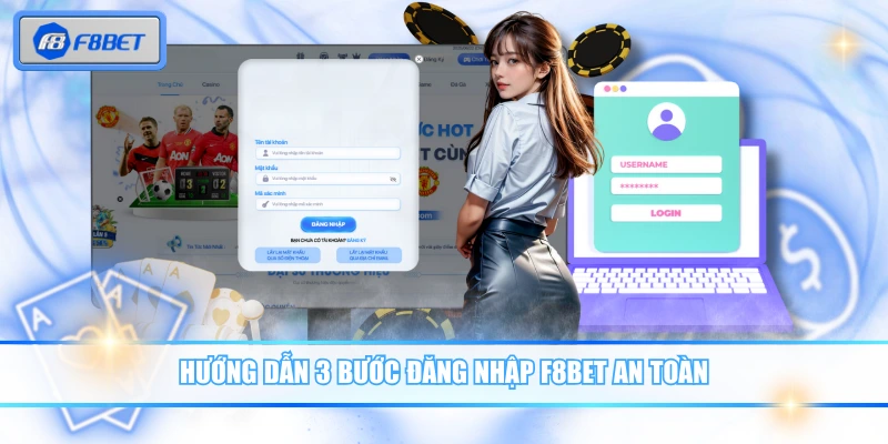 Hướng dẫn 3 bước đăng nhập F8BET an toàn